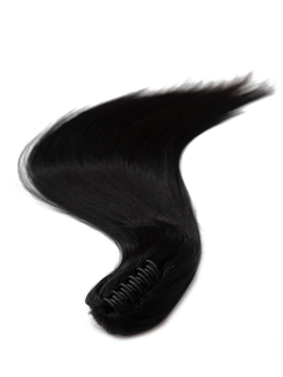 Предметная съёмка — пряди волос на крабе, черные