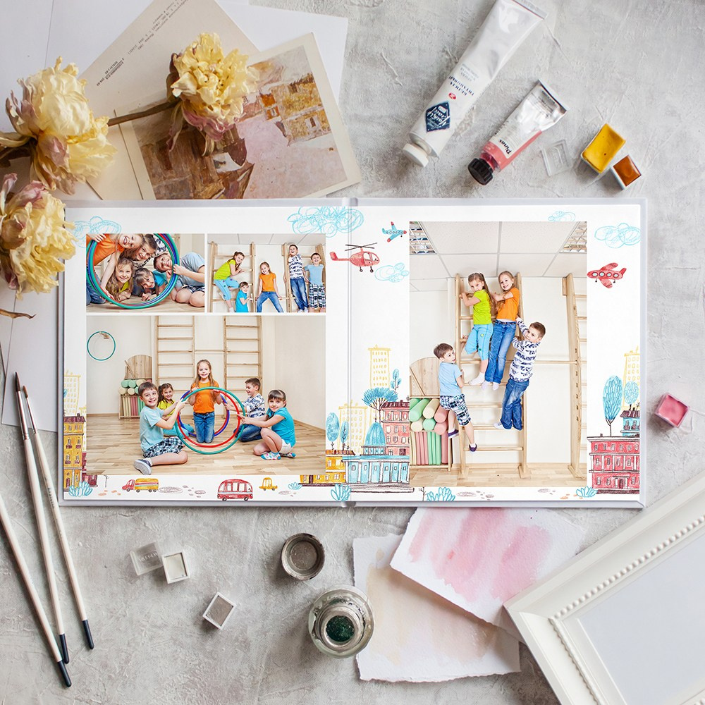 Детский сад |Ксения Федорова | макет «Городок» | 2025. ALBUMIA