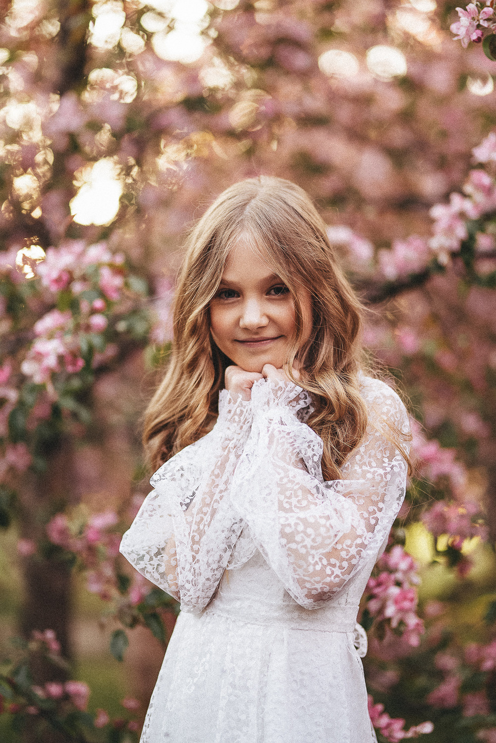 Цветение яблони, Коломенское. Фотограф Москва Семейные фотосессии Детские фотосессии