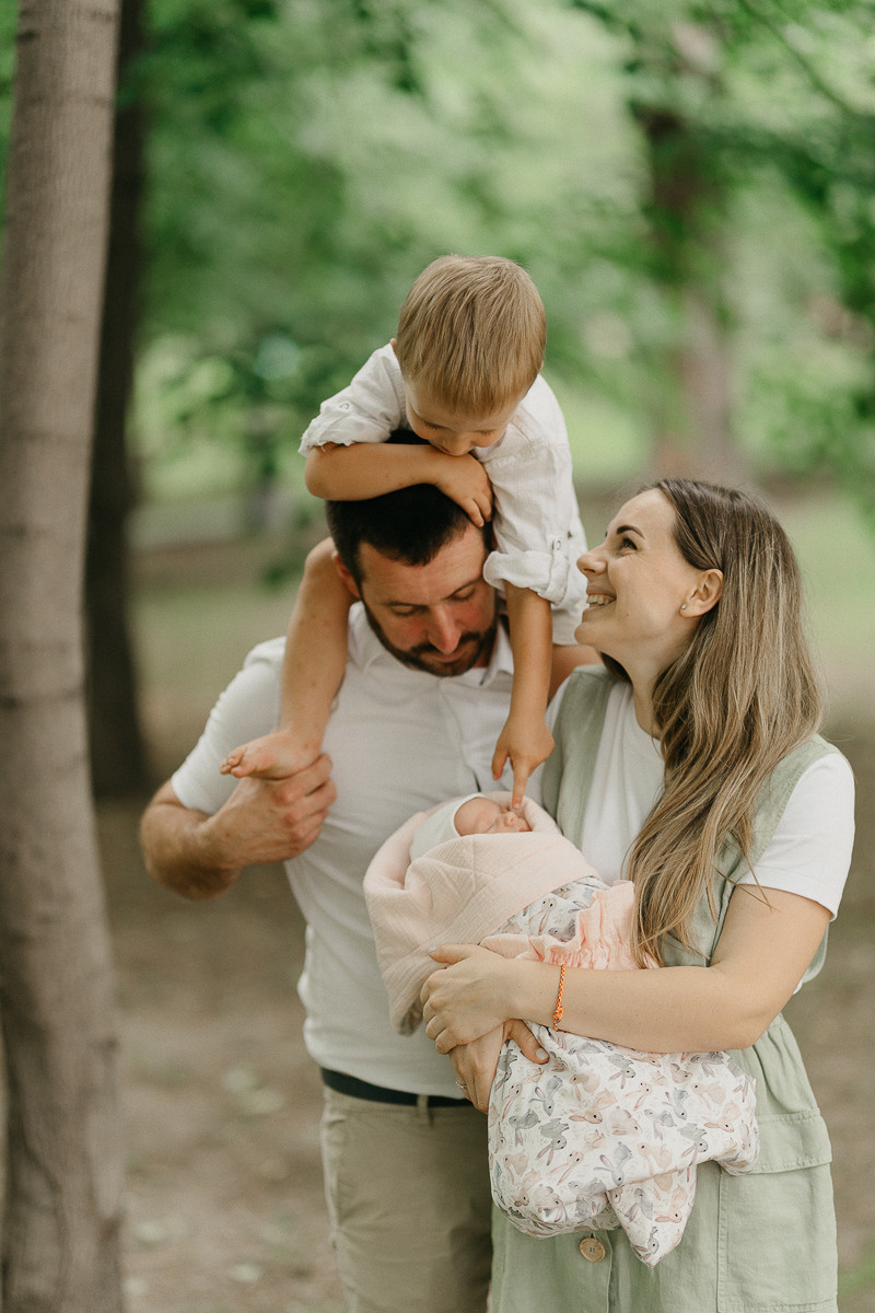 Выписка из роддома. Фотограф Москва Семейные фотосессии Детские фотосессии