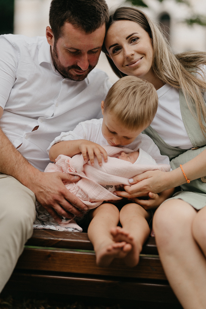Выписка из роддома. Фотограф Москва Семейные фотосессии Детские фотосессии