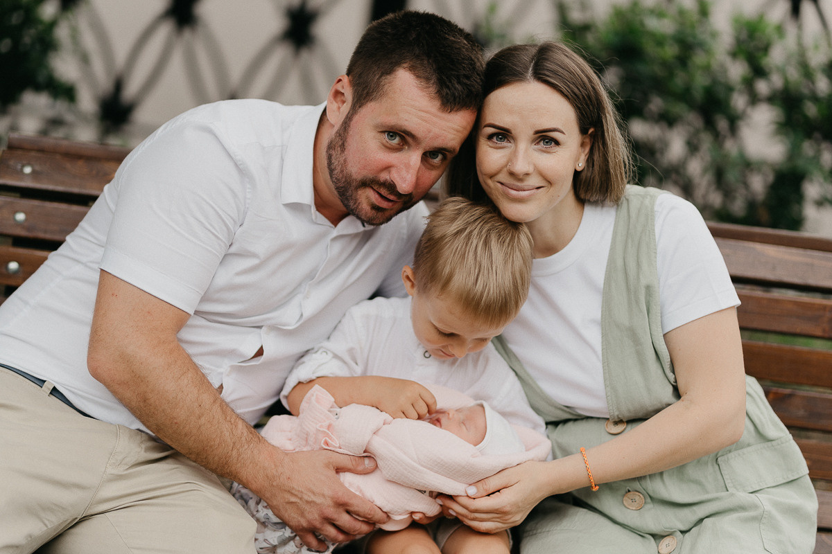 Выписка из роддома. Фотограф Москва Семейные фотосессии Детские фотосессии