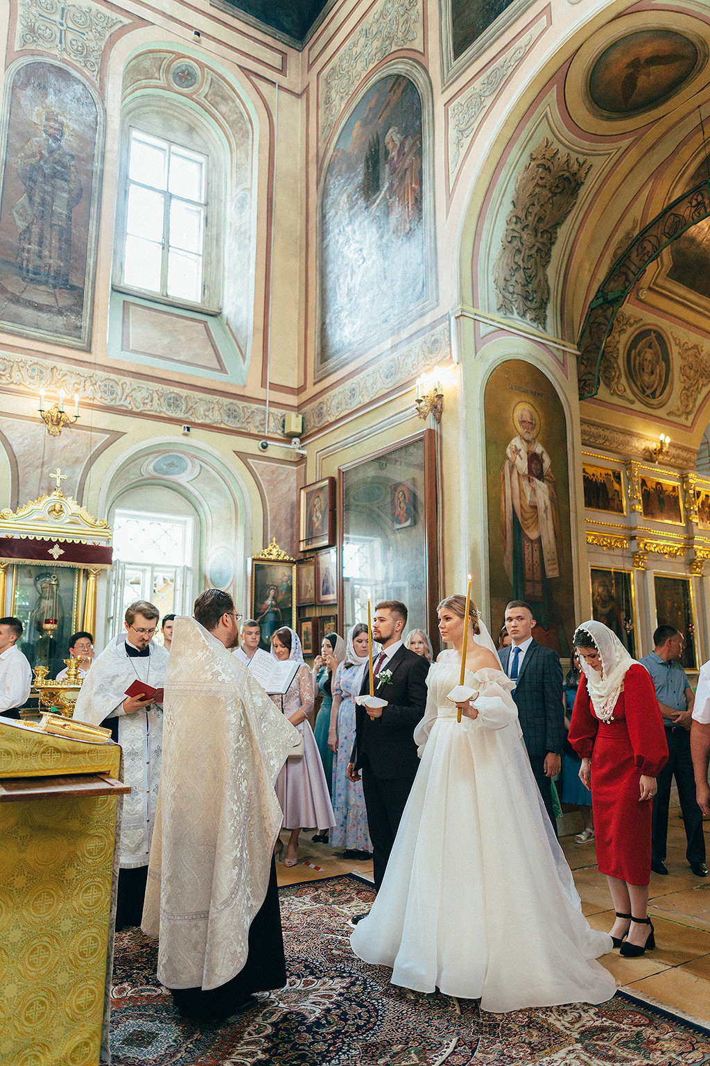 Венчание Максима и Анастасии в Москве. Фотограф на венчание, крещение