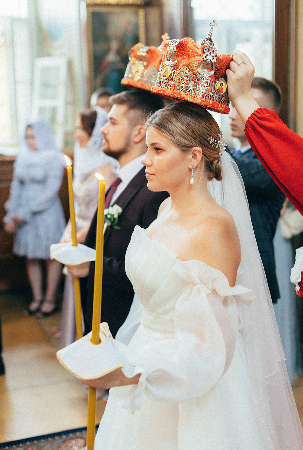 Венчание Максима и Анастасии в Москве. Фотограф на венчание, крещение