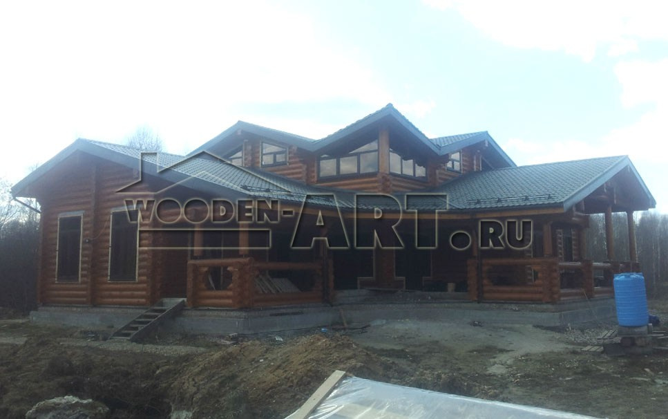 «Съяново» 341 кв. м. Проекты деревянных домов