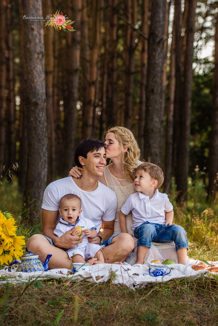 Семейная фотосессия. Фотограф новорожденных Василиса Панькова