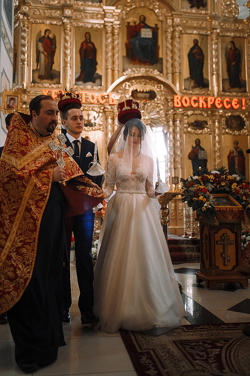 Венчание Сергей и Ольга. Свадебный и семейный фотограф Москва Екатерина Верижникова