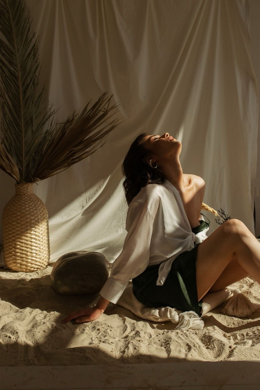 Фотосессия в стиле тысяча и одна ночь в 10 метрах от дома. Контент фотограф в Москве