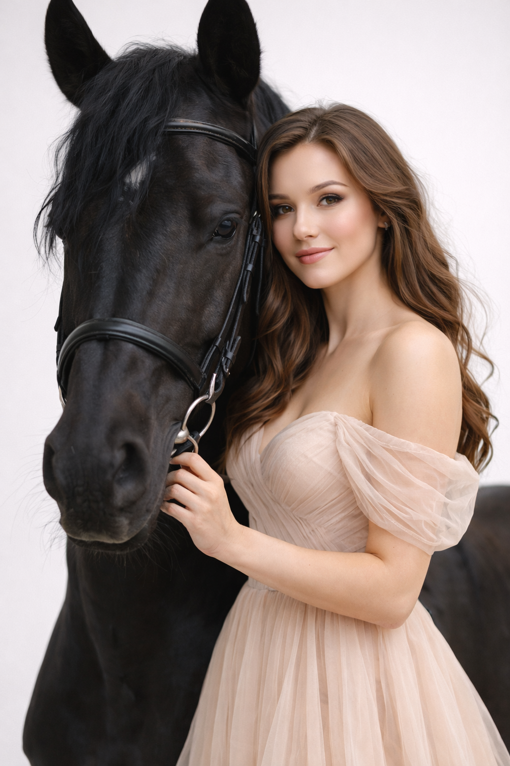 ФОТОДЕНЬ С ЛОШАДЬЮ В ФОТОСТУДИИ | VOGUE-ОБРАЗ. Фотограф в Санкт-Петербурге Кристина Ильинская