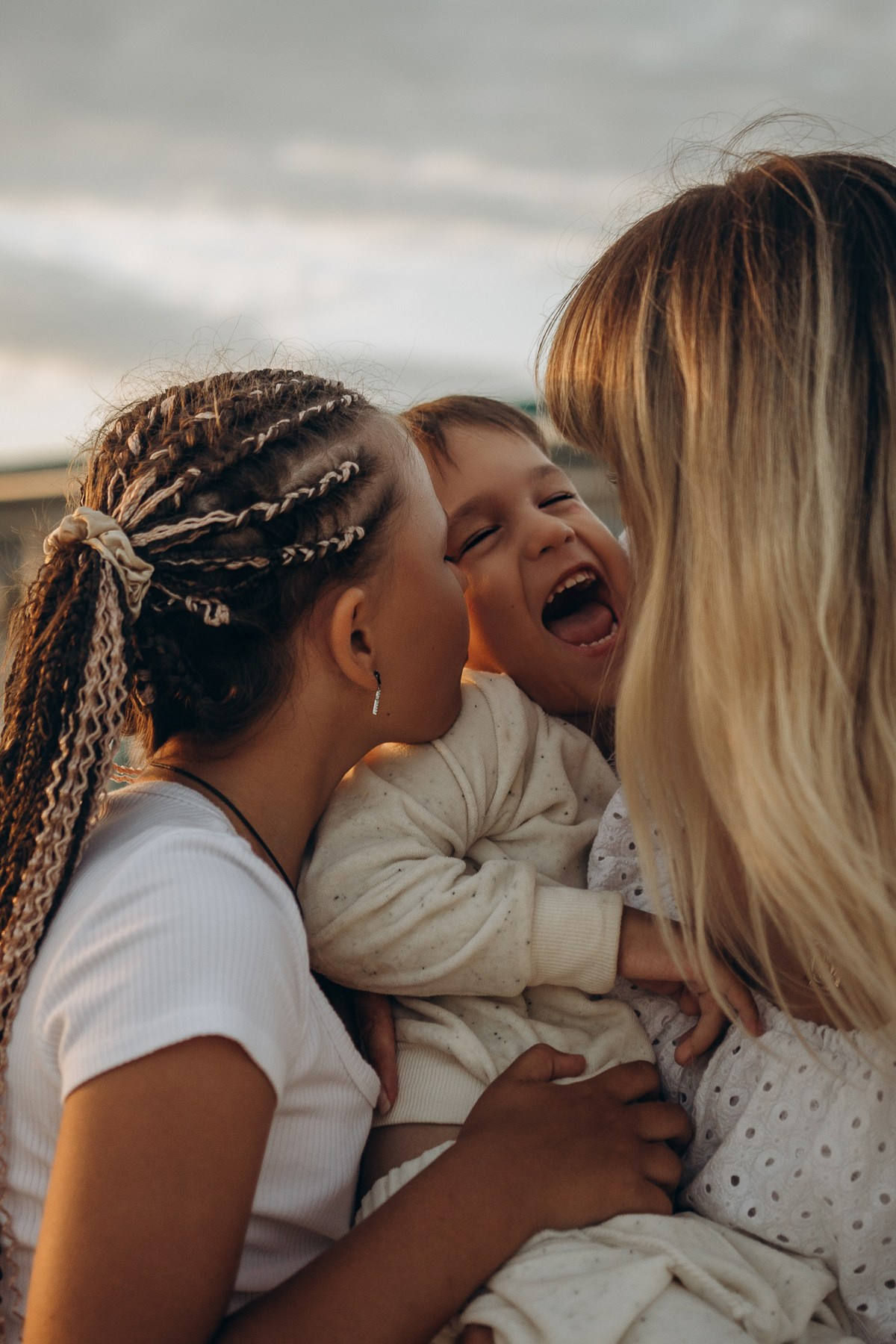 Наташа, Степан, Вика и Максим — на память о синем море и теплом песке. Семейный фотограф Новороссийск, Анапа, Геленджик — Юлия Давыдова