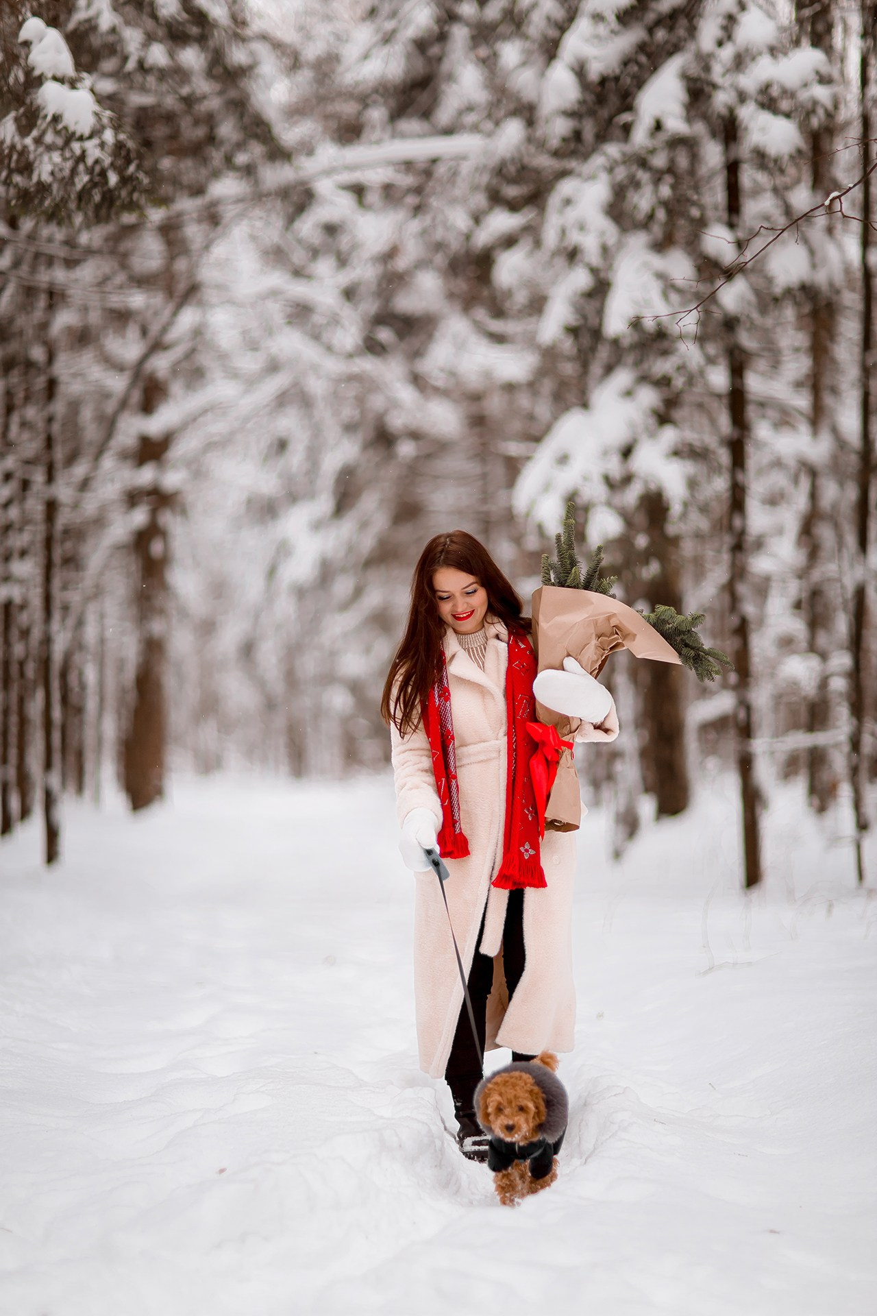 Зимние фотосессии. Katerina Schastlivaya