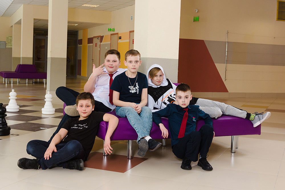 Школьная фотосессия в Томске. Студия выпускных альбомов Ольги Галкиной. Томск