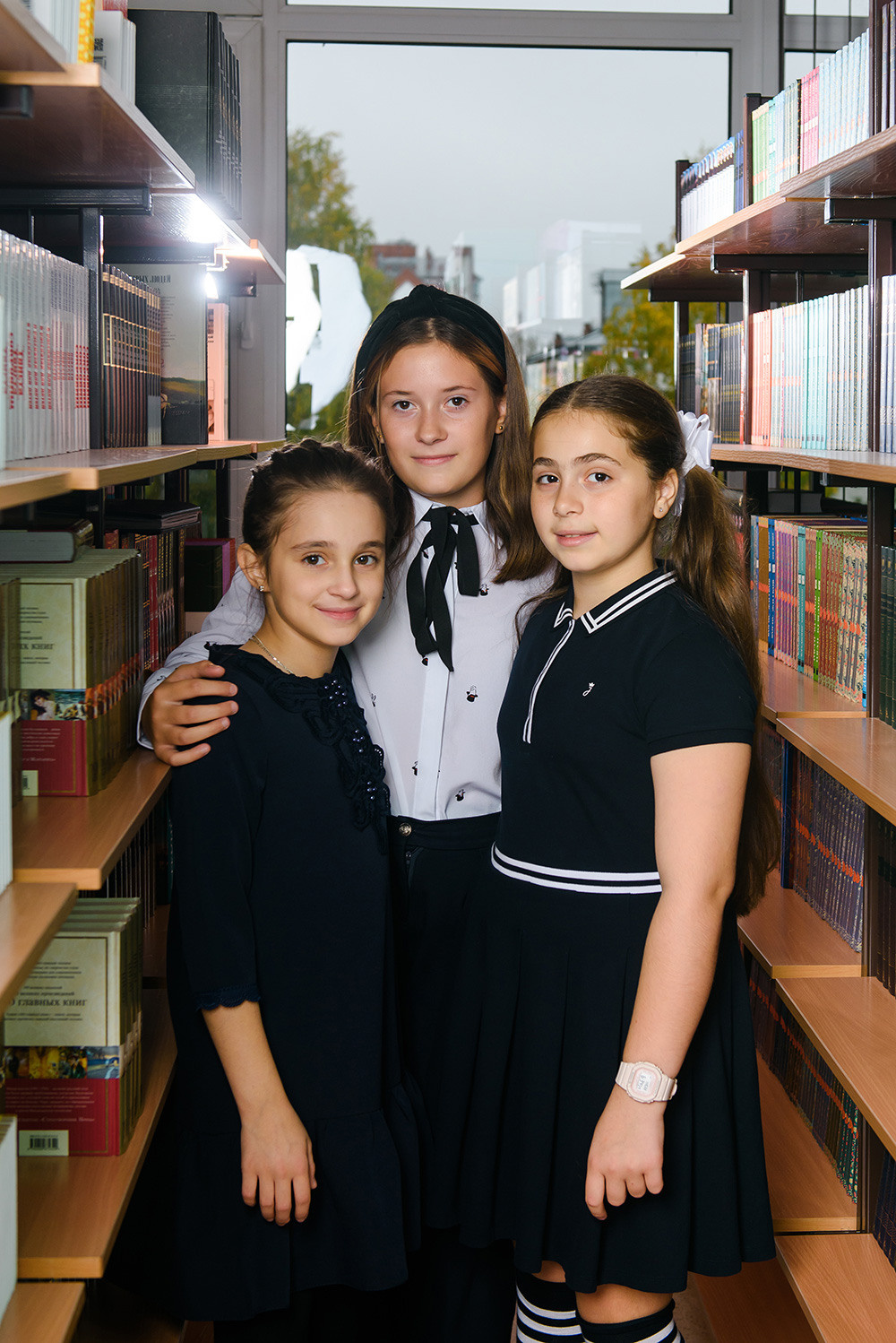 Школьная фотосессия в Томске. Студия выпускных альбомов Ольги Галкиной. Томск