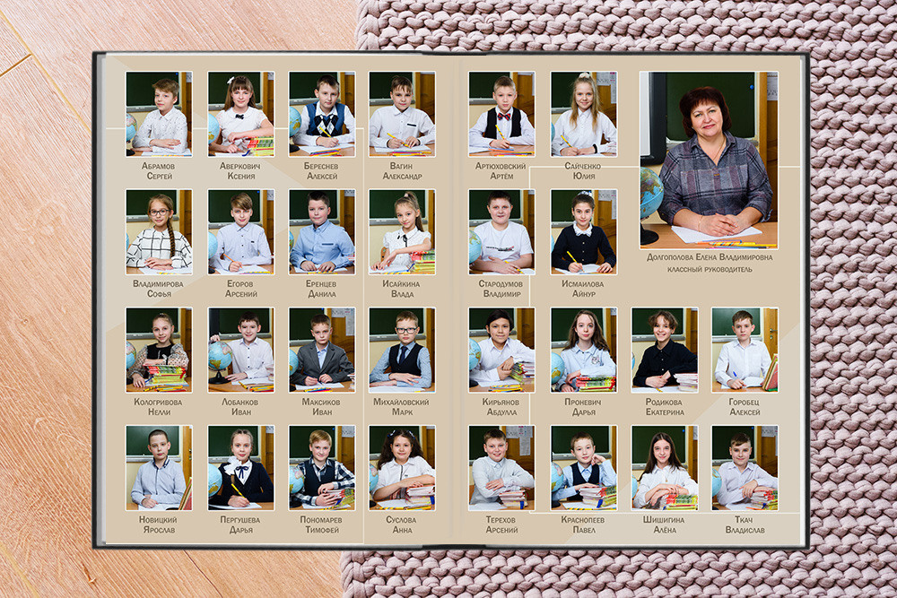 Альбом первоклассника «Пастель». Студия выпускных альбомов Ольги Галкиной. Томск