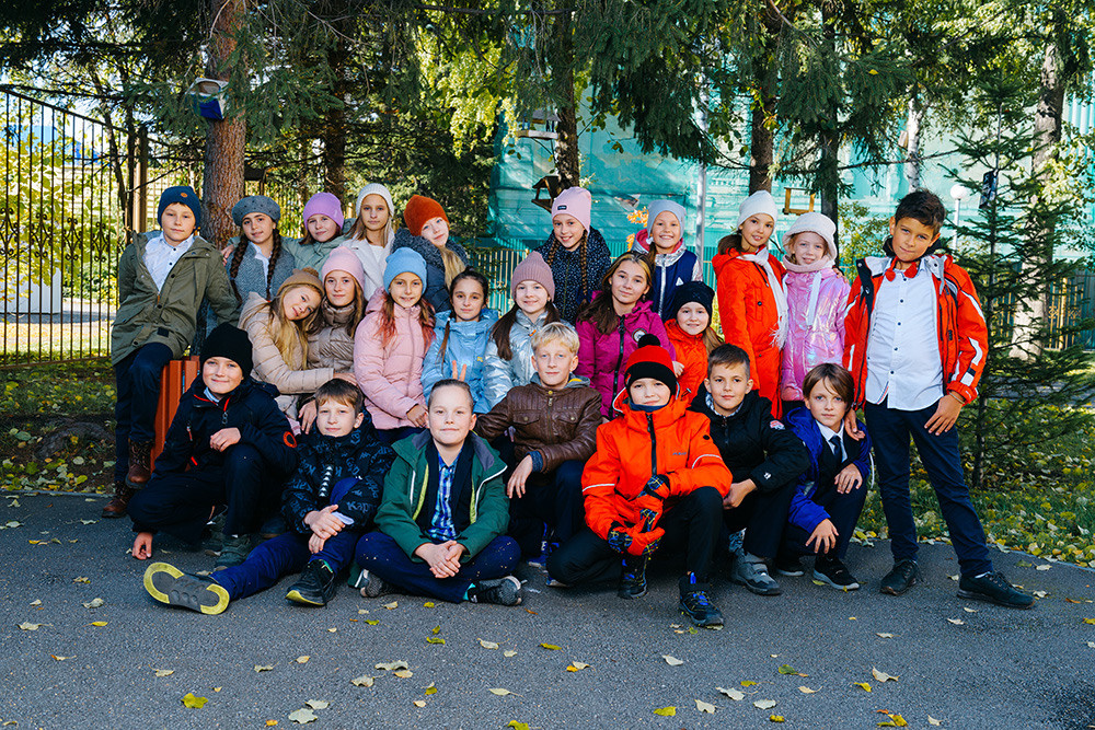 Школьная фотосессия в Томске. Студия выпускных альбомов Ольги Галкиной. Томск