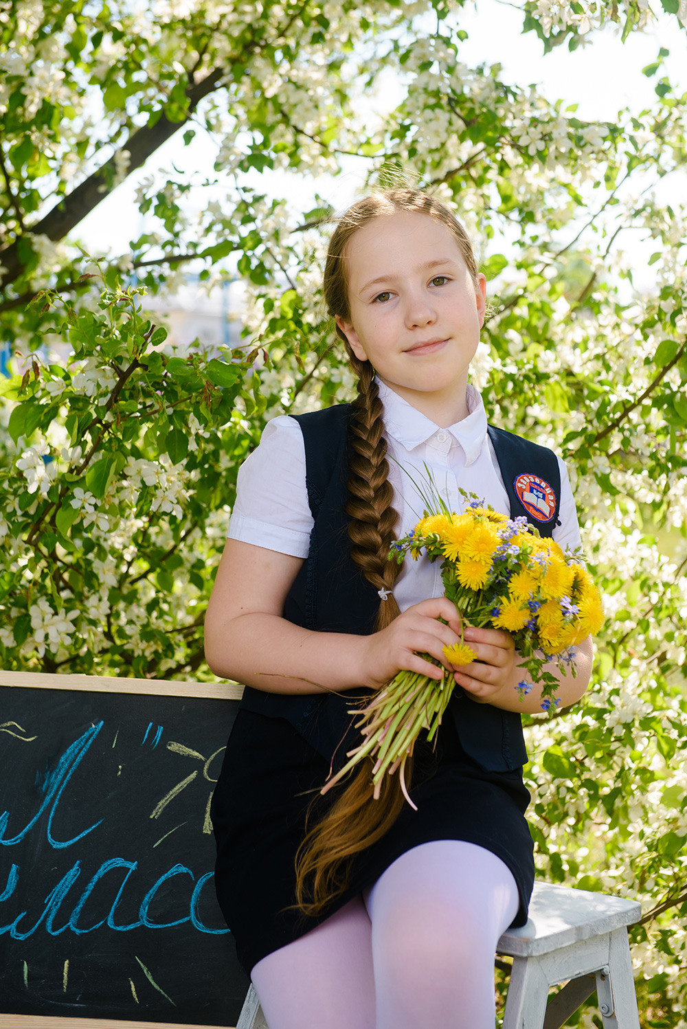 Школьная фотосессия в Томске. Студия выпускных альбомов Ольги Галкиной. Томск