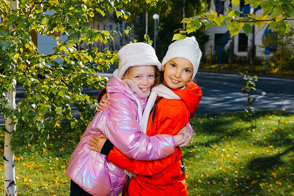 Школьная фотосессия в Томске. Студия выпускных альбомов Ольги Галкиной. Томск