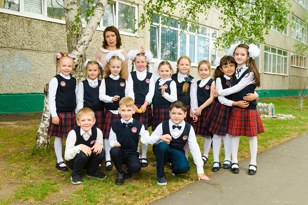 Школьная фотосессия в Томске. Студия выпускных альбомов Ольги Галкиной. Томск