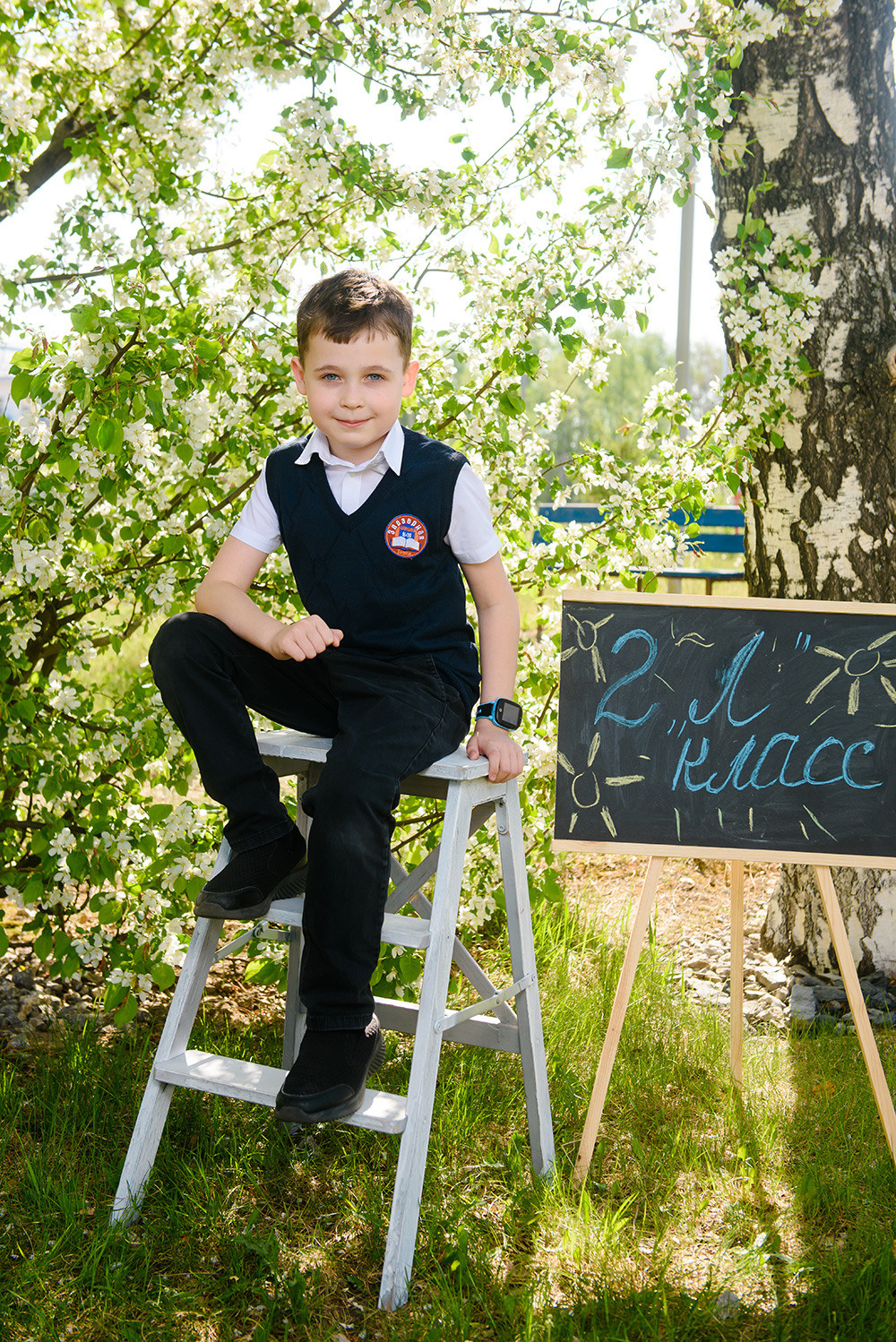 Школьная фотосессия в Томске. Студия выпускных альбомов Ольги Галкиной. Томск