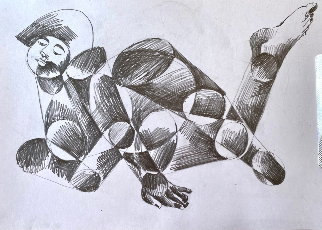 Папка с рисунками А3. Лилия Ким. Междисциплинарный художник