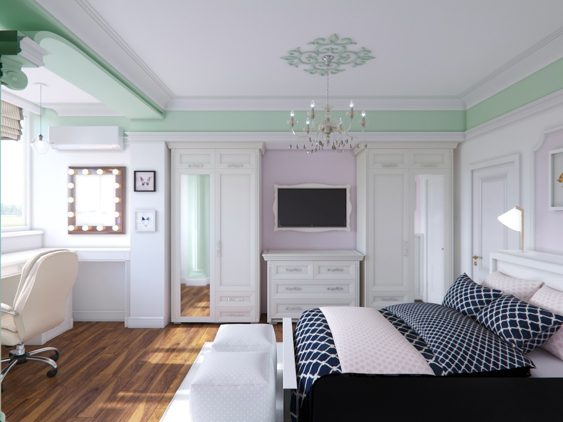 Дизайн интерьера апартаментов на Кировском