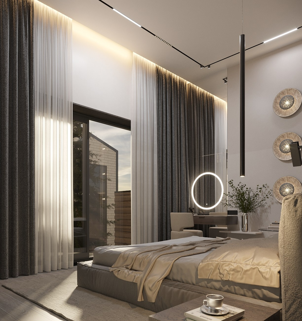 Дизайн проект интерьера частного дома (г. Москва, поселок художников)