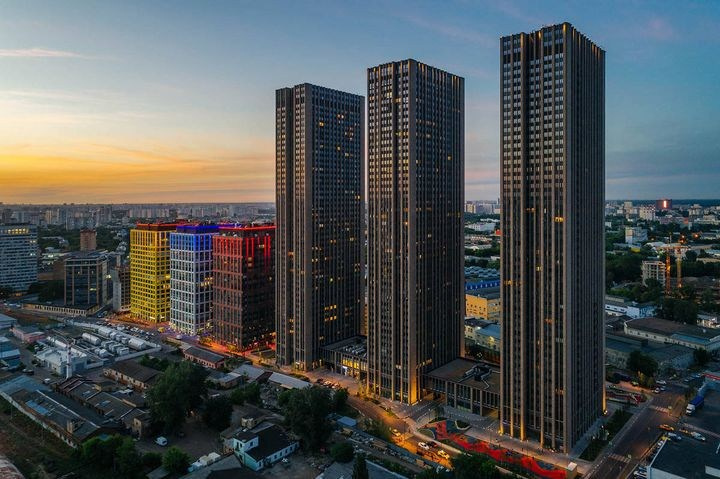 Фотосъемка в ЖК Москвы — стильный интерьер жилого комплекса