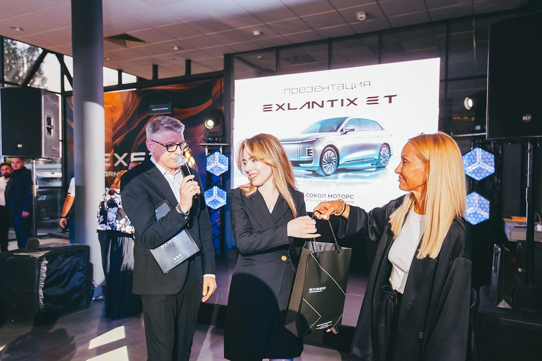EXEED EXLANTIX ET Презентация в «SOKOL MOTORS»