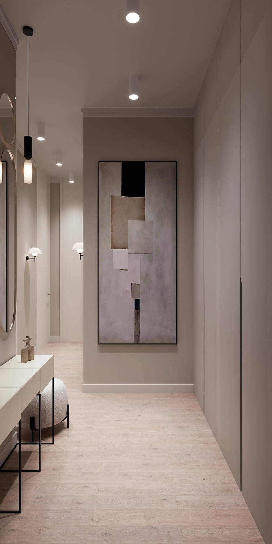 LOOK HOUSE. Modern Muf студия дизайна интерьера