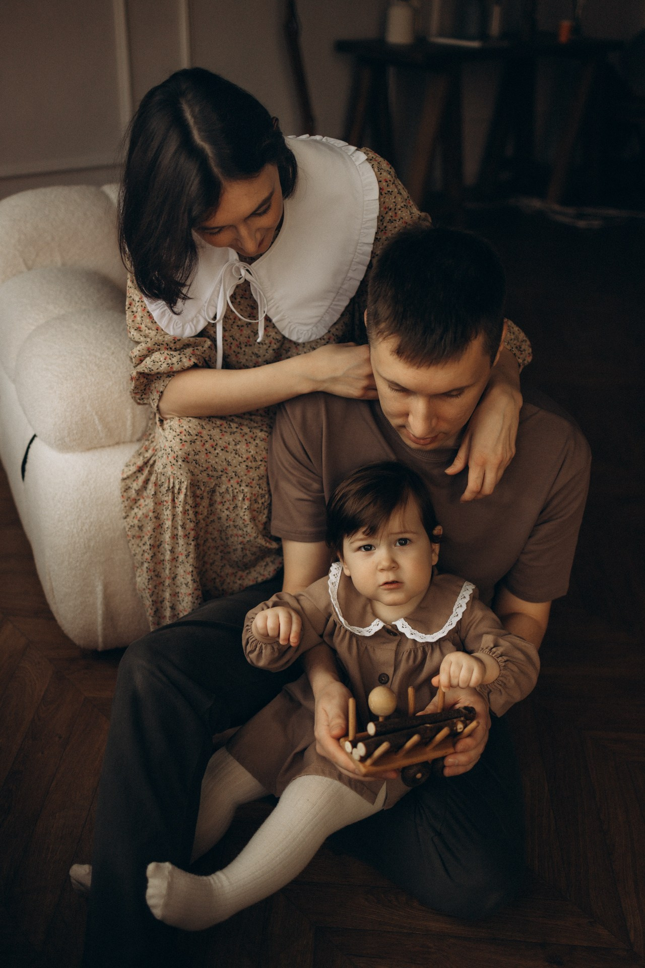 Вера, Андрей и Агата. Семейный фотограф в Ижевске Даша Денисова