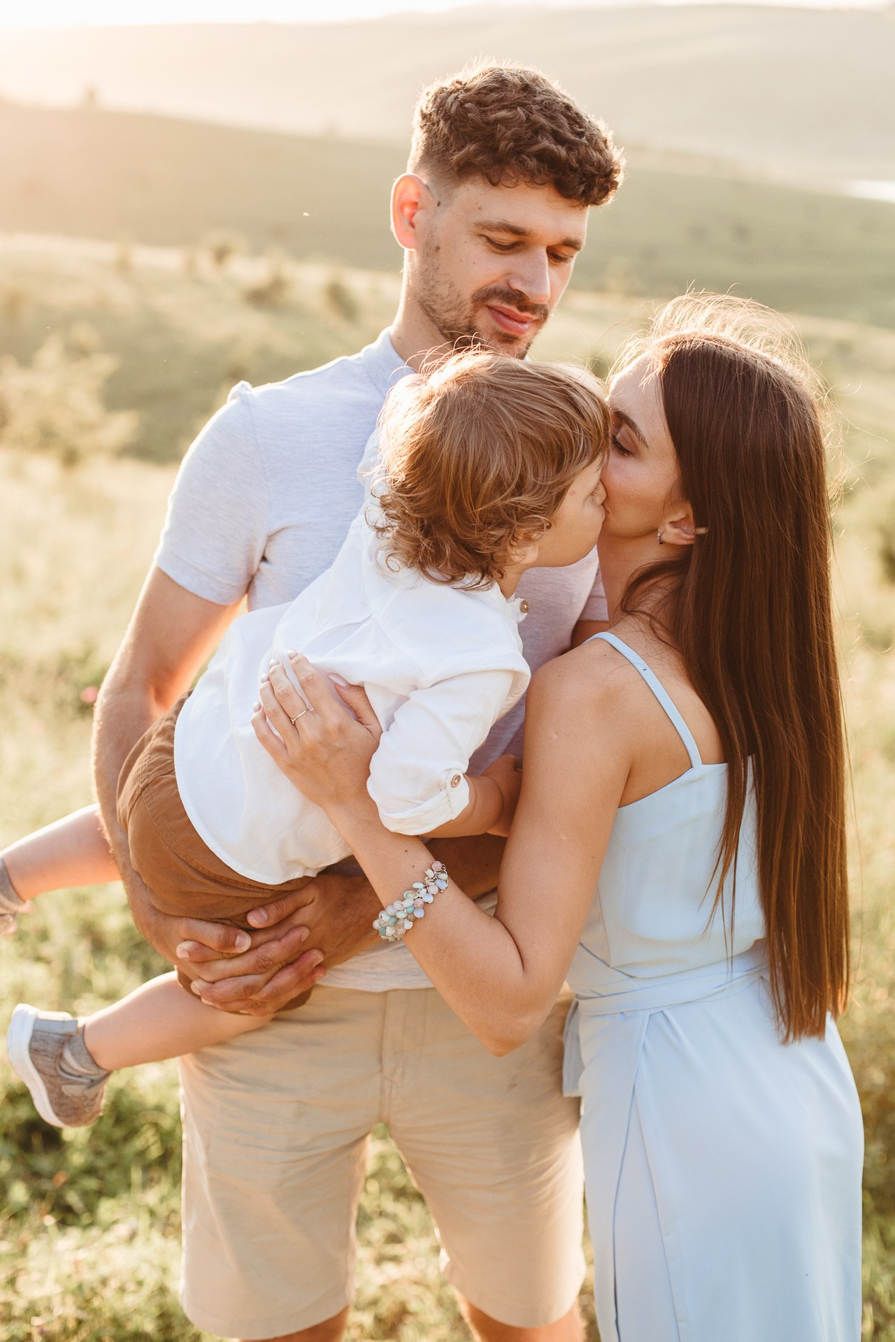 Семья. Горы. Фотограф Любовь Щербинина