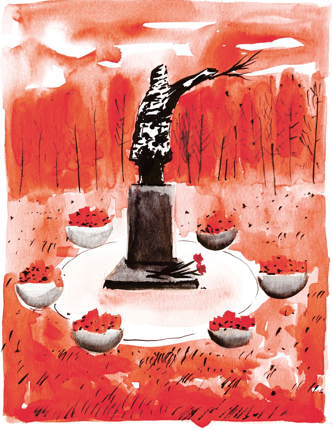 Birch people. Янина болдырева Yanina Boldyreva