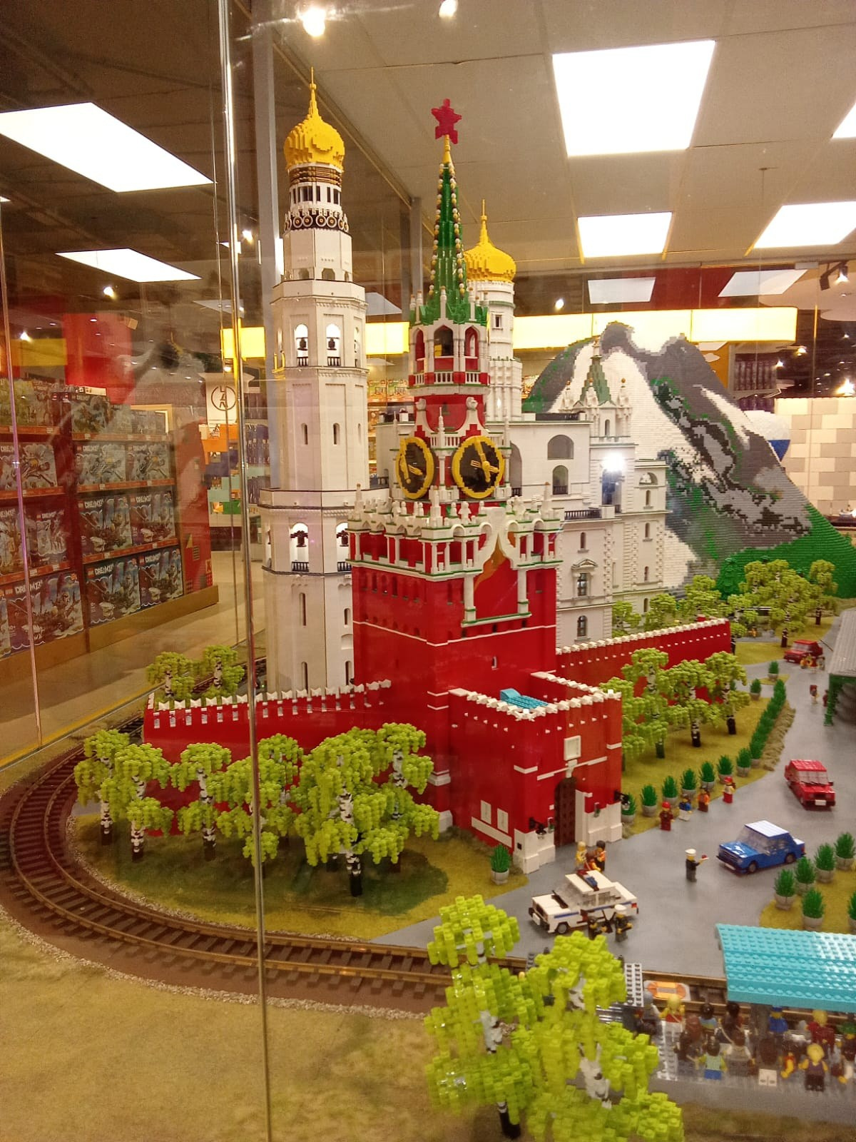 Кремль, Конструктор Лего, Центральный детский мир, ЦДМ, Москва