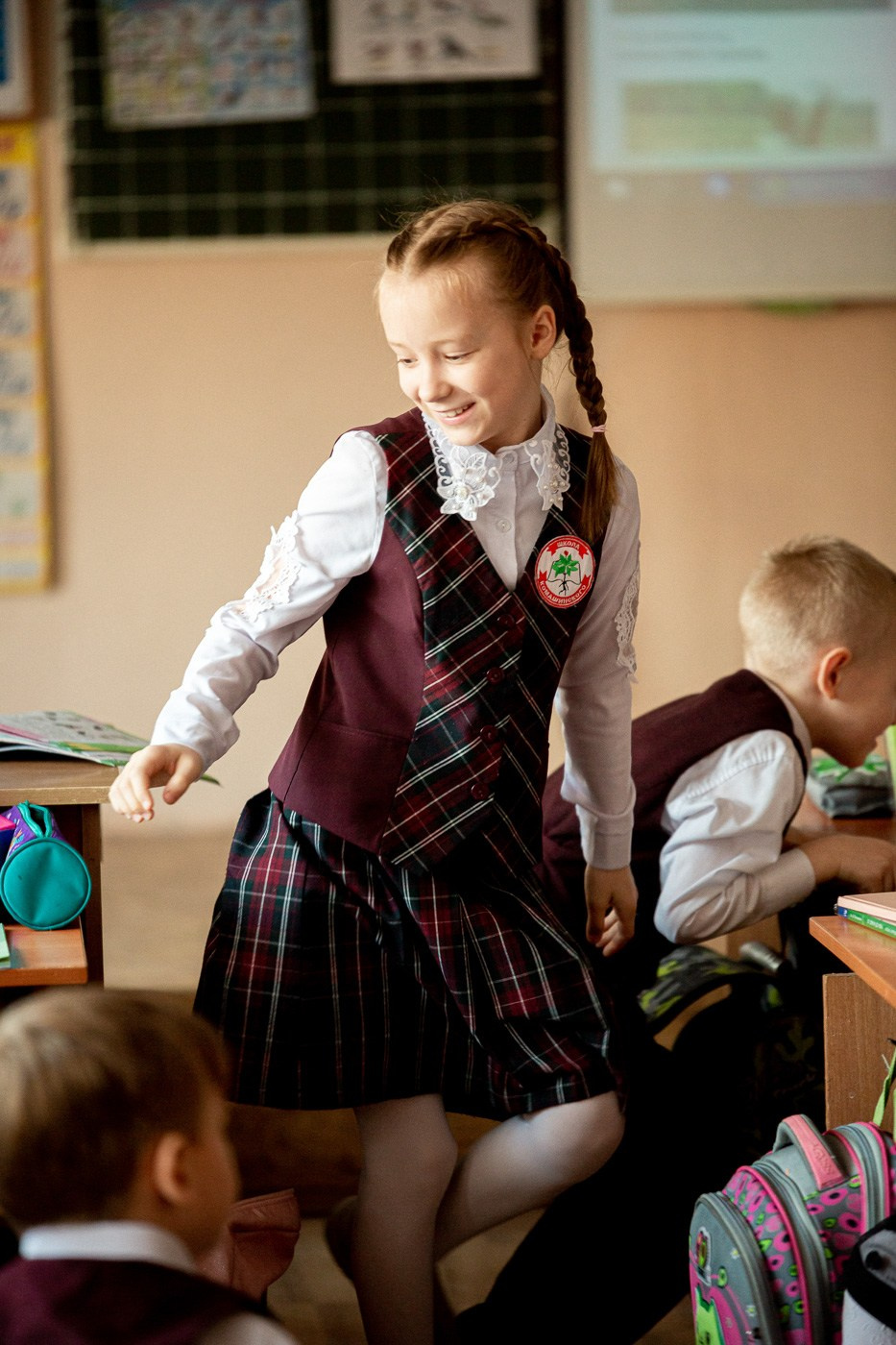 Уроки в школе. Андрей Кровлин — фотограф в Славянке