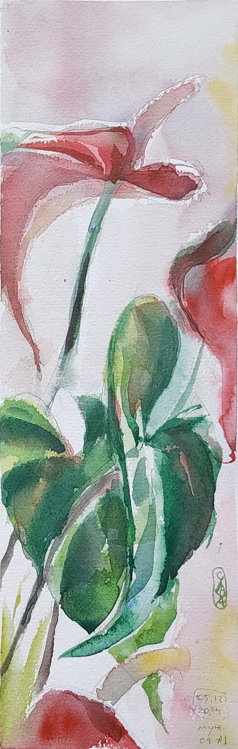 Flowers. Alexander Manaenkov | Watercolor Artist from Siberia