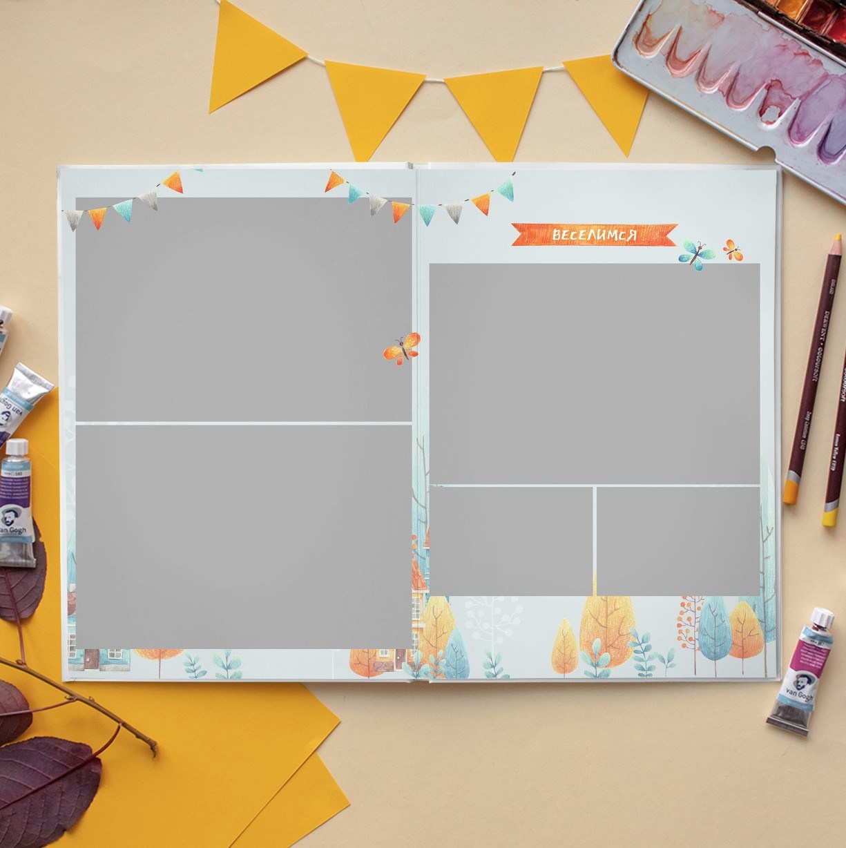 Дизайн фотокниг для детского сада. Фотоальбомы для выпускников школ и детских садов в Республике Алтай и за её пределами