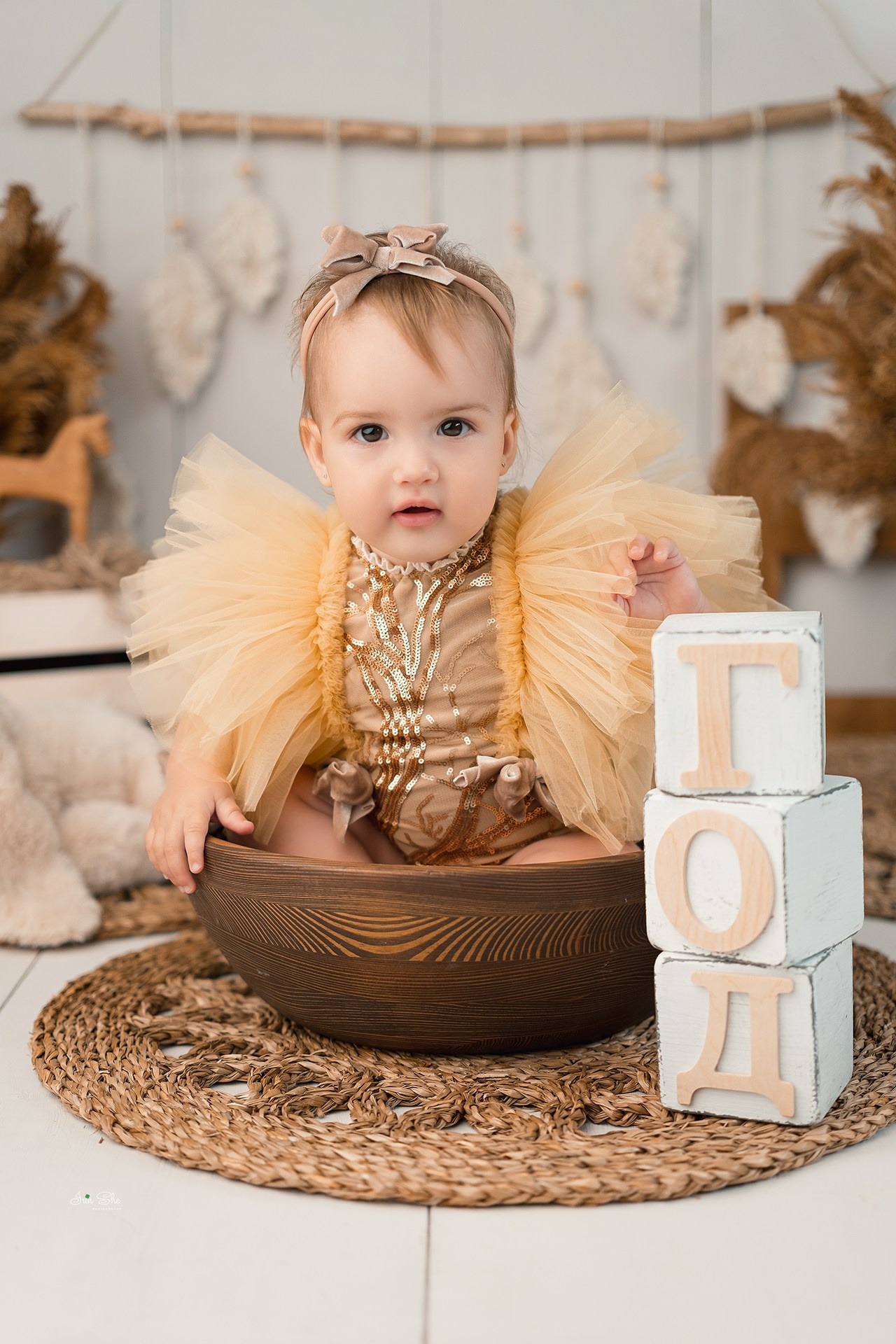 Фотосессия на годик. Детский фотограф в Южно-Сахалинске Irin She Simanovich