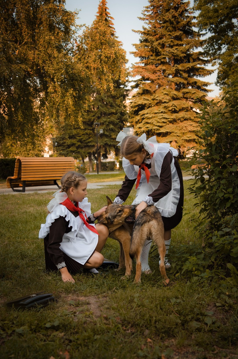 Пионерки. Фотограф Людмила Панюхина г. Нижний Новгород