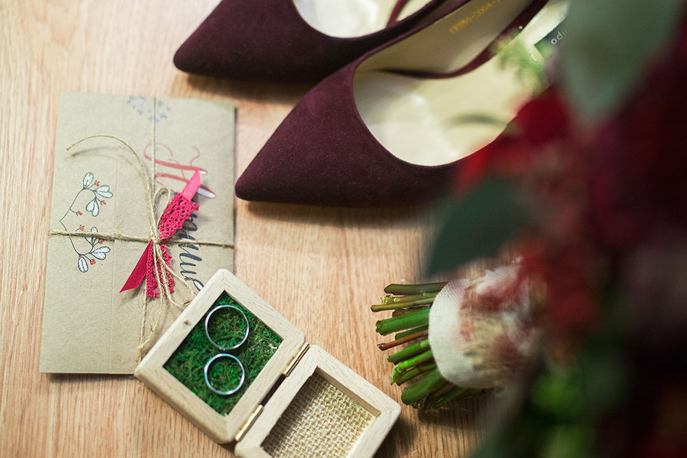 Осенняя свадьба в дождь. Семейный и портретный фотограф в Москве Елена Флегант