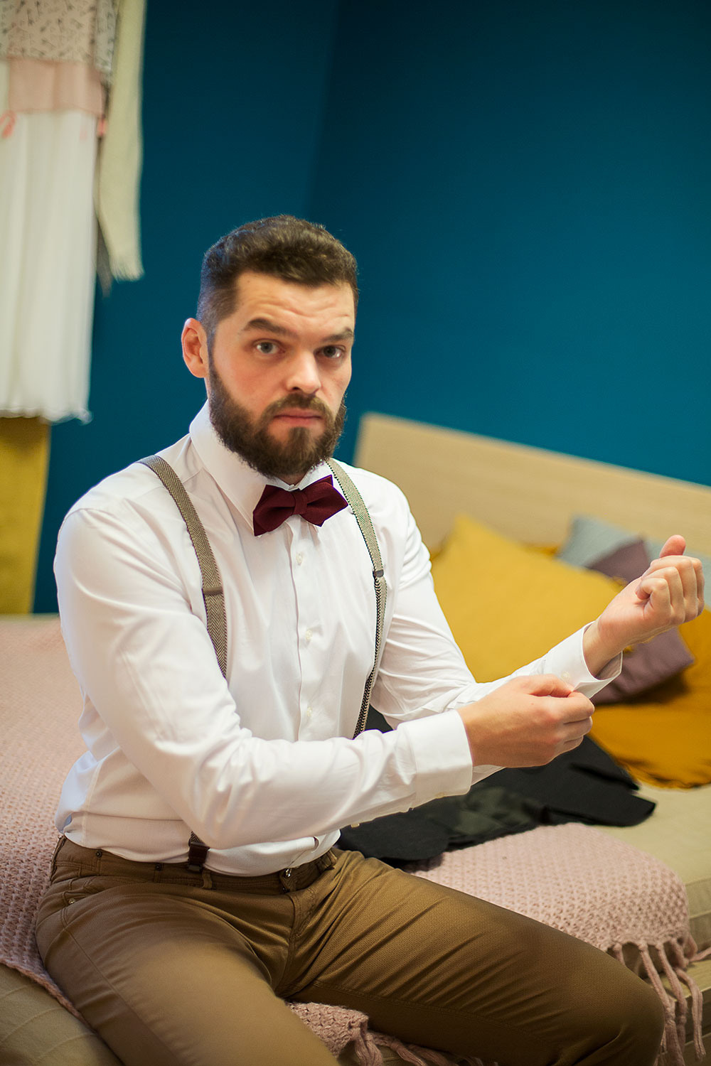 Осенняя свадьба в дождь. Семейный и портретный фотограф в Москве Елена Флегант