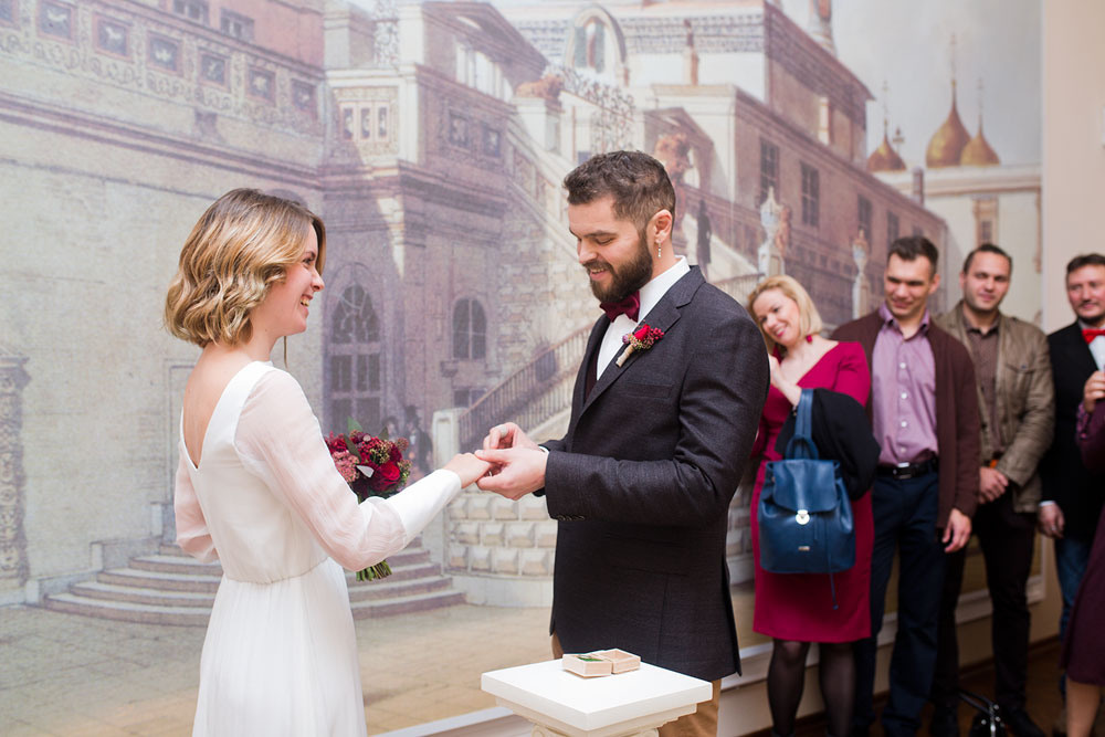 Осенняя свадьба в дождь. Семейный и портретный фотограф в Москве Елена Флегант