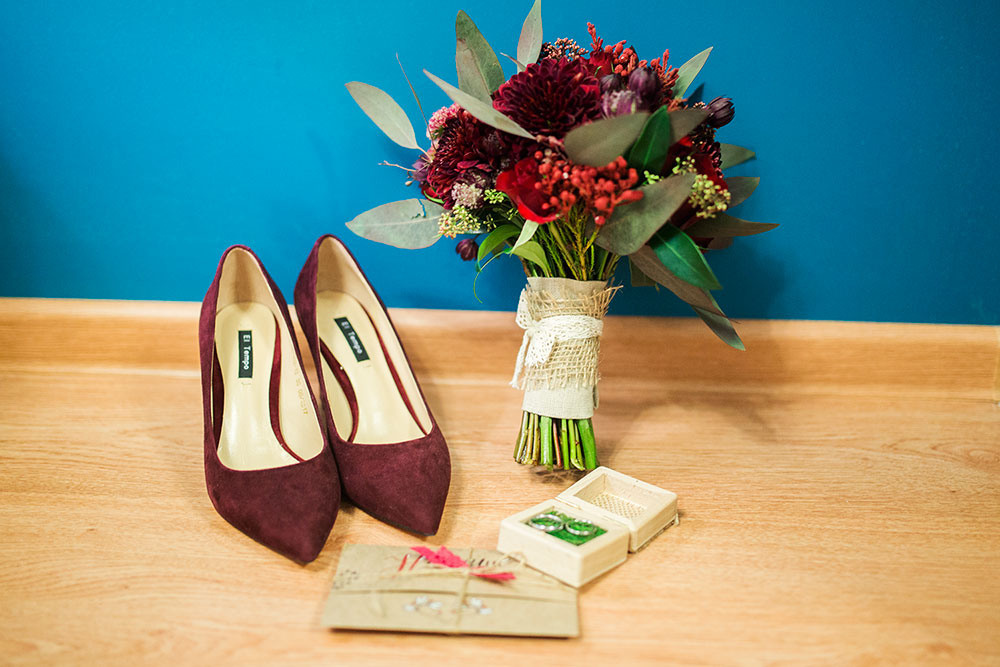 Свадебные детали осенней свадьбы в Москве