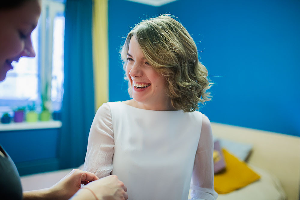 Осенняя свадьба в дождь. Семейный и портретный фотограф в Москве Елена Флегант