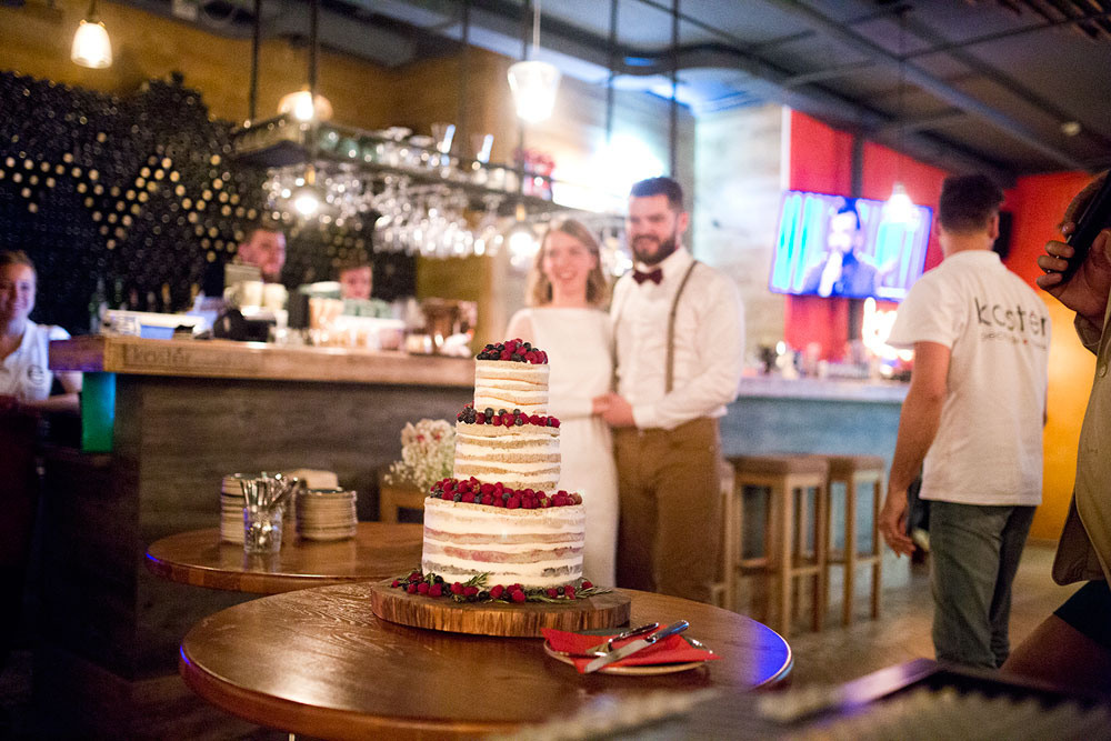 Осенняя свадьба в дождь. Семейный и портретный фотограф в Москве Елена Флегант