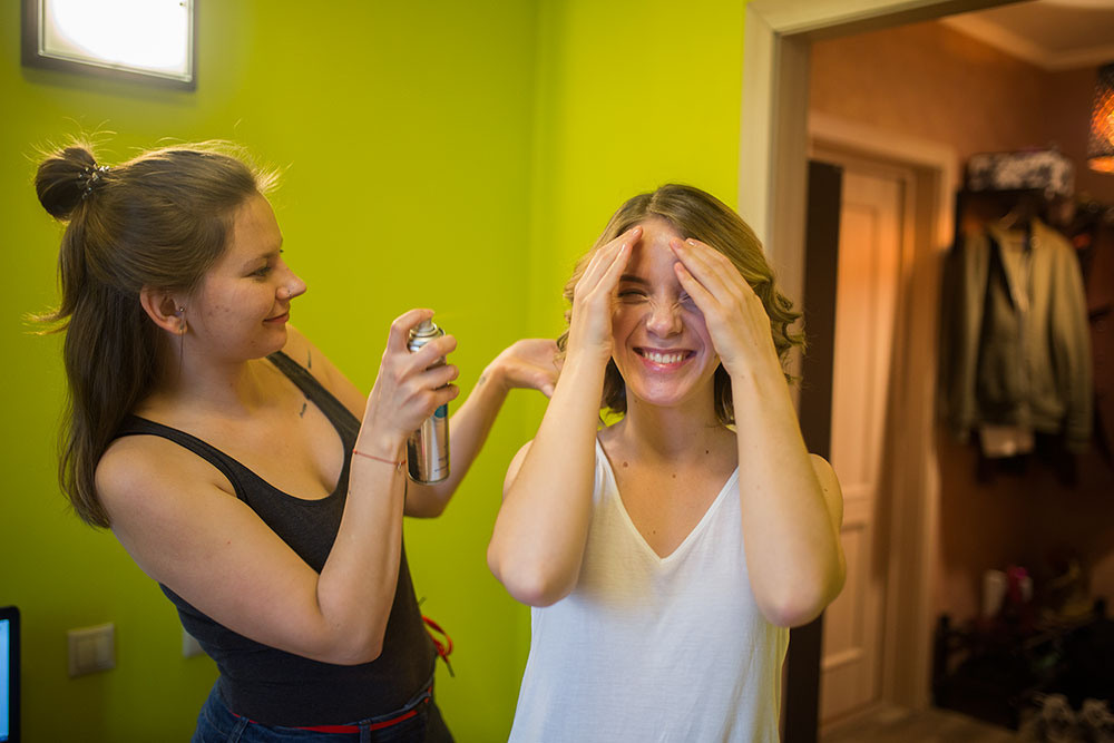 Осенняя свадьба в дождь. Семейный и портретный фотограф в Москве Елена Флегант