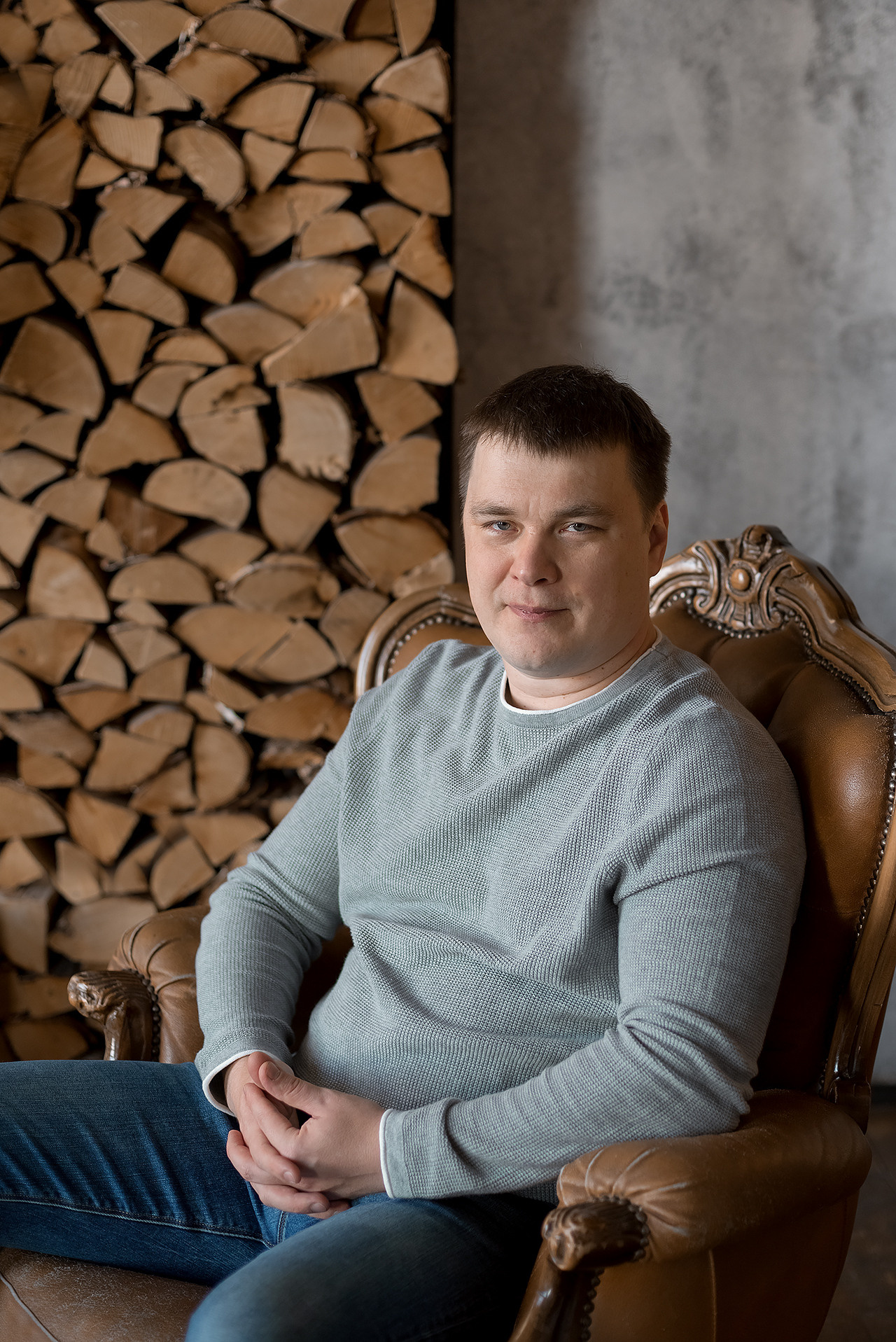 Новогодняя фотосессия в студии. Фотограф Юлия Кондратьева