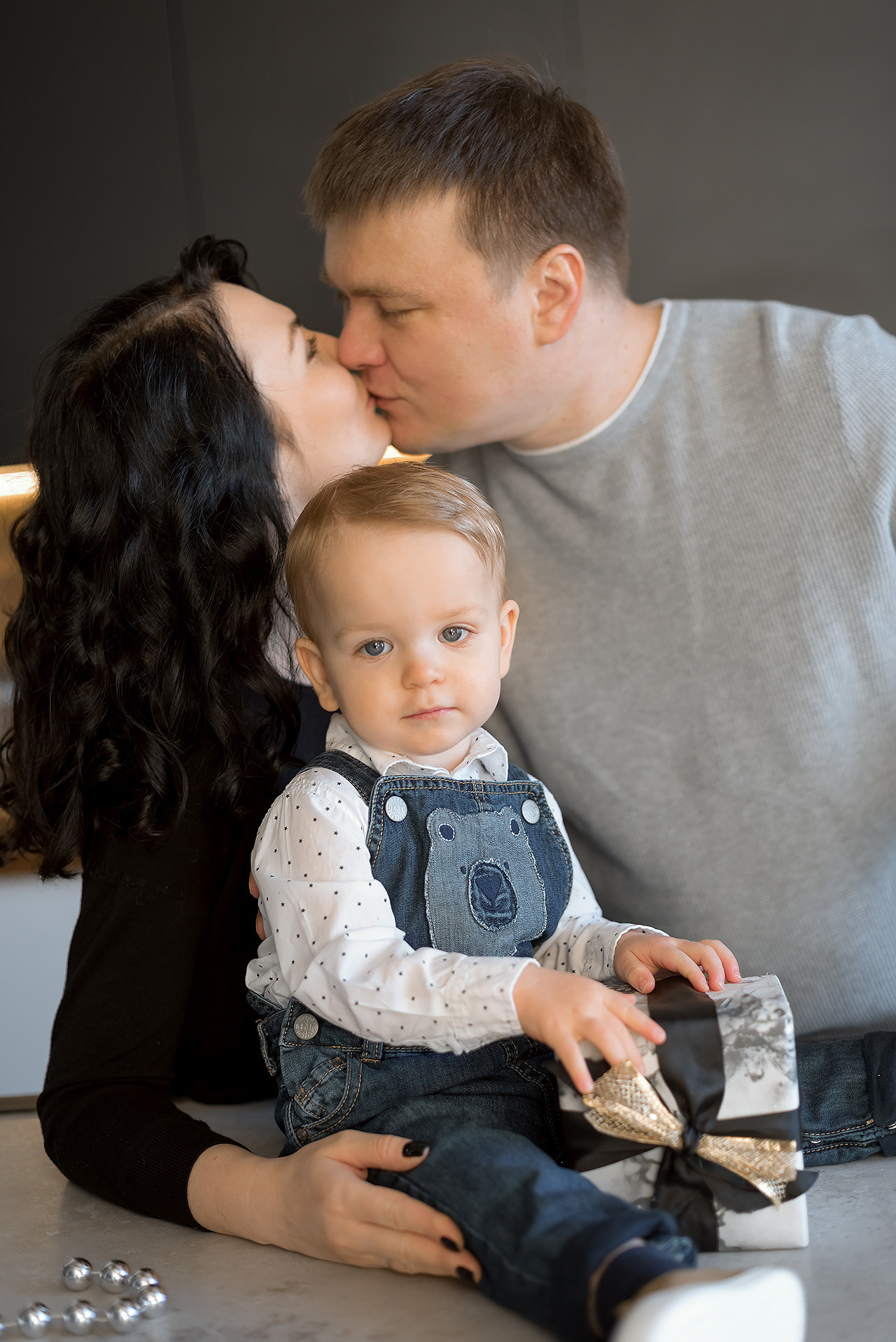 Новогодняя фотосессия в студии. Фотограф Юлия Кондратьева