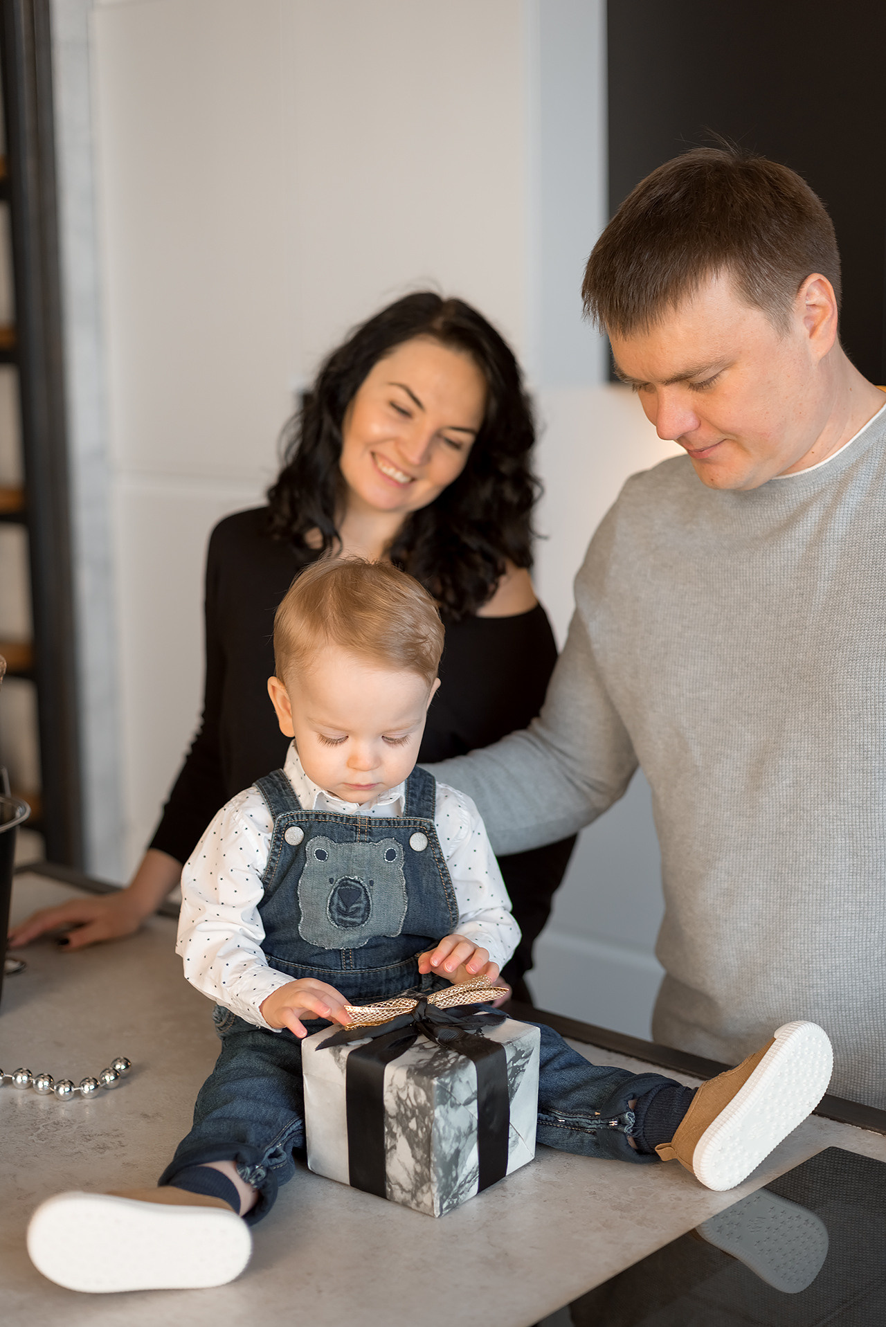 Новогодняя фотосессия в студии. Фотограф Юлия Кондратьева