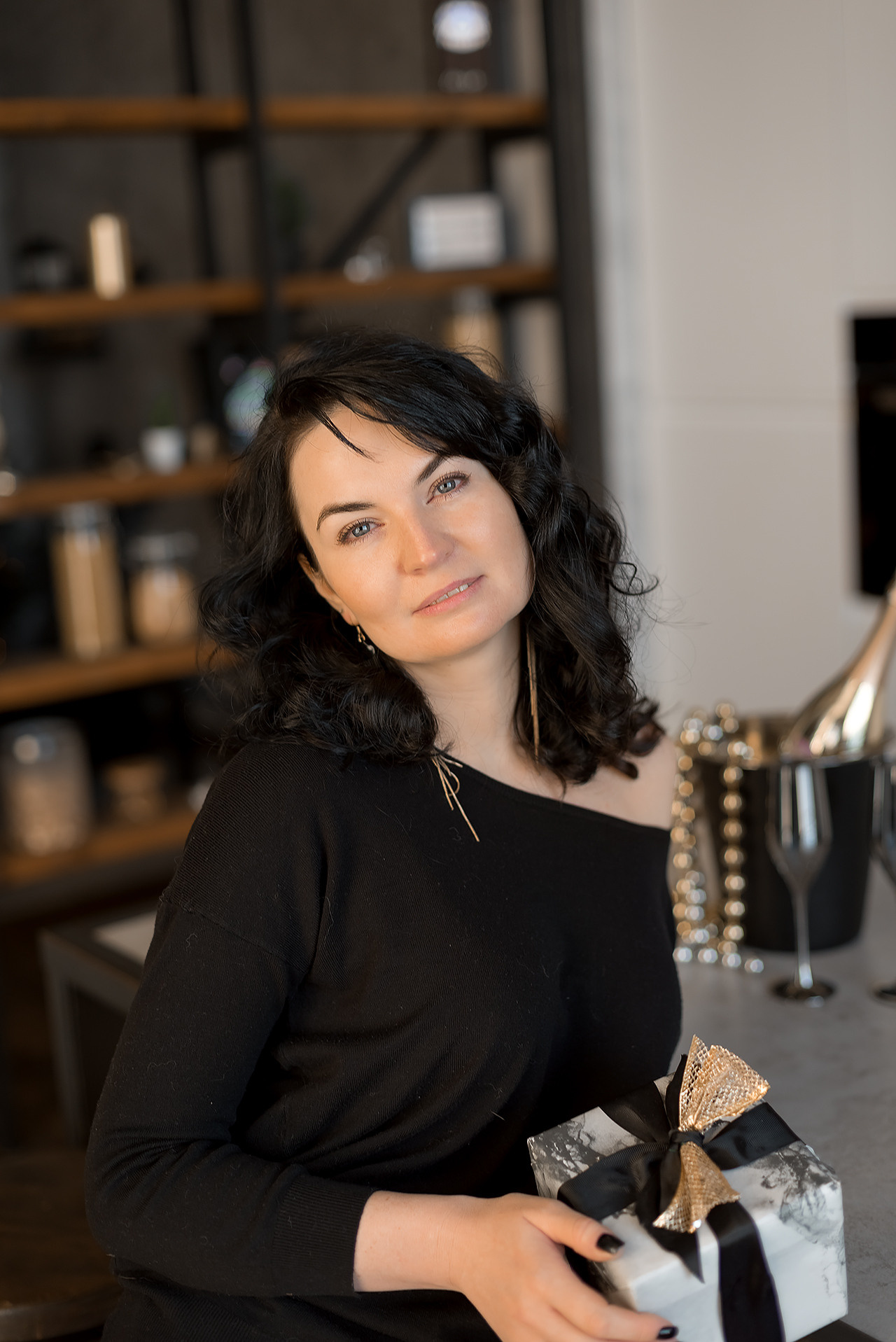 Новогодняя фотосессия в студии. Фотограф Юлия Кондратьева