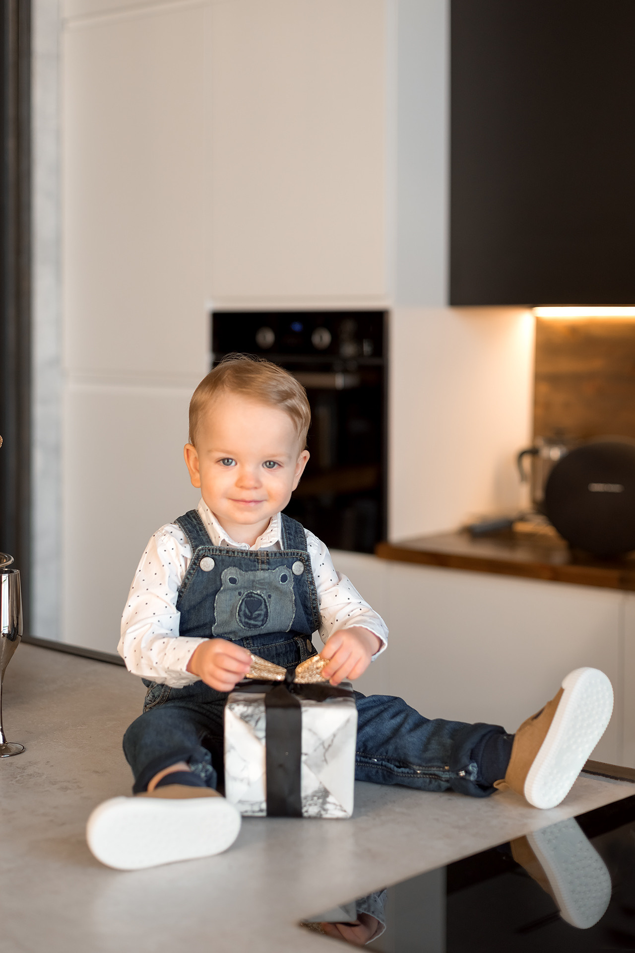 Новогодняя фотосессия в студии. Фотограф Юлия Кондратьева